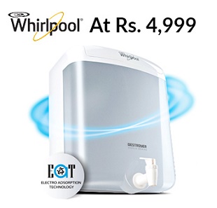 India Desire : Buy Whirlpool Destroyer 6 Ltr Water Purifier At Rs 4920 From Snapdeal